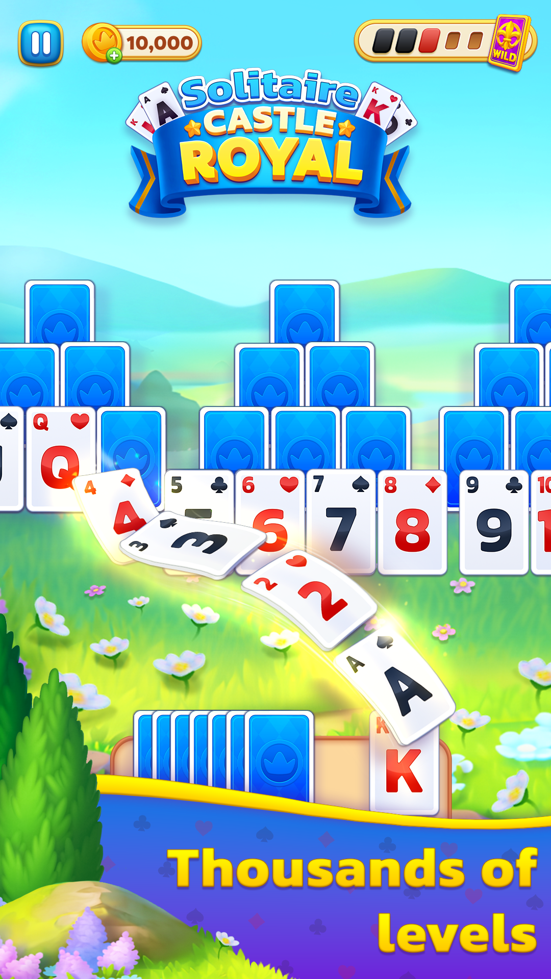 Solitaire Castle Royal Screenshot